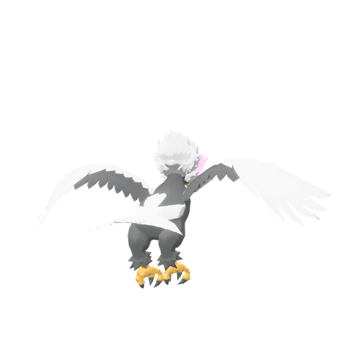 Braviary Hisuian, Back, in Legends: Arceus
