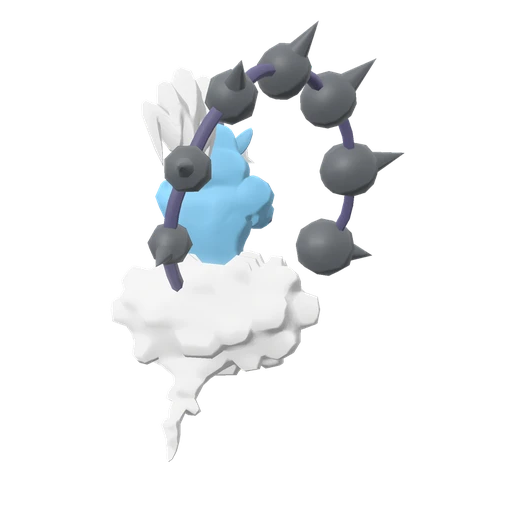 Thundurus Incarnate Forme, Back, in Legends: Arceus