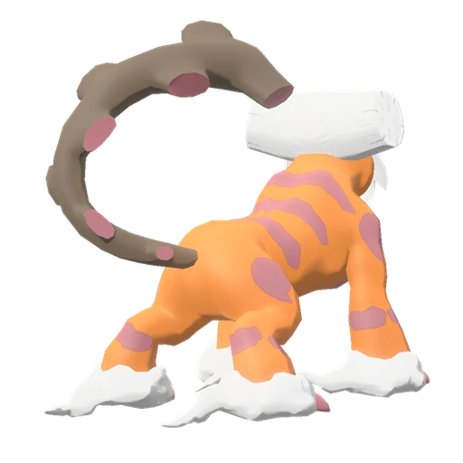 Landorus Therian Forme, Back, in Legends: Arceus