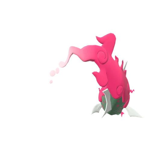 Basculegion Male, Back, in Legends: Arceus