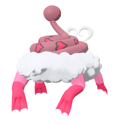 Enamorus Therian Forme, Back, in Legends: Arceus