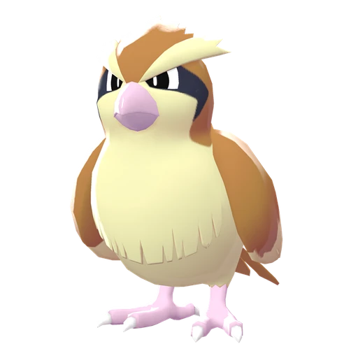 Pidgey, Front, in Legends: Z-A: Mega Dimension