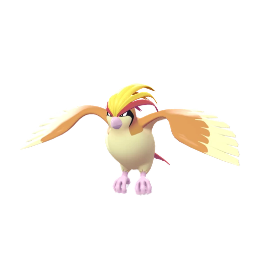 Pidgeot, Front, in Legends: Z-A: Mega Dimension
