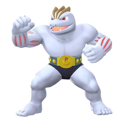Machoke, Front, in Legends: Z-A: Mega Dimension