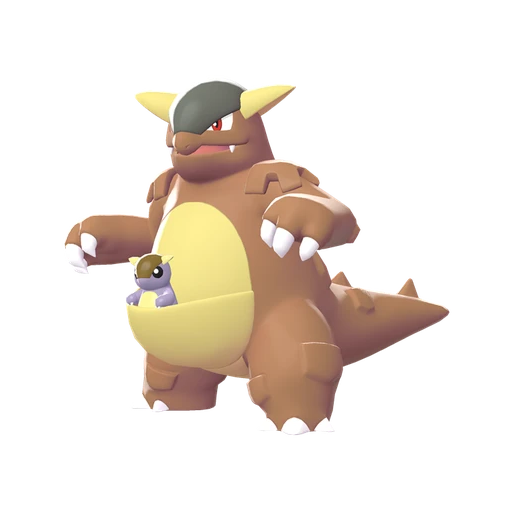 Kangaskhan, Front, in Legends: Z-A: Mega Dimension
