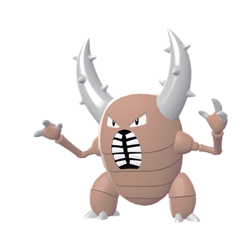 Pinsir, Front, in Legends: Z-A: Mega Dimension