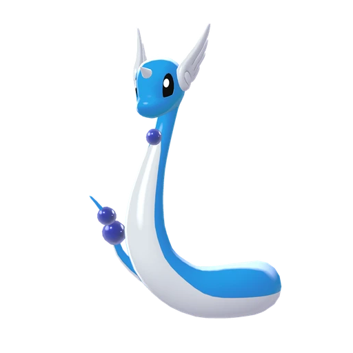 Dragonair, Front, in Legends: Z-A: Mega Dimension