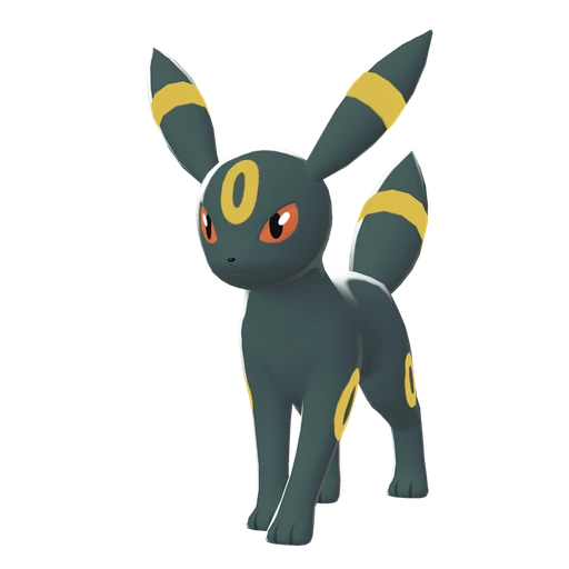 Umbreon, Front, in Legends: Z-A: Mega Dimension