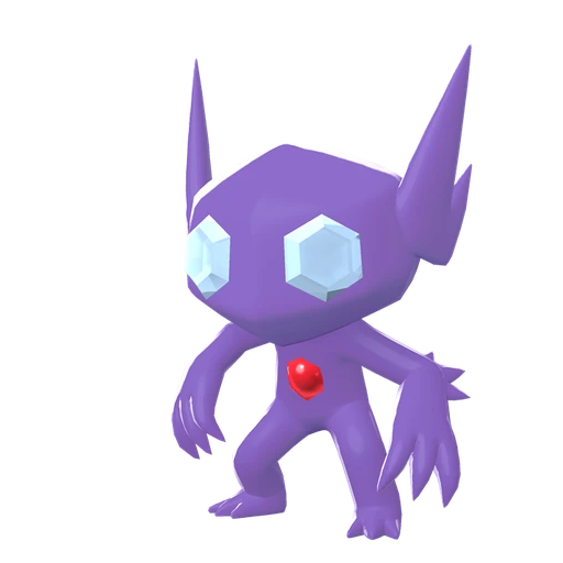 Sableye, Front, in Legends: Z-A: Mega Dimension