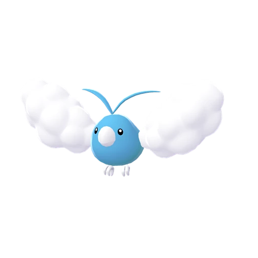 Swablu, Front, in Legends: Z-A: Mega Dimension