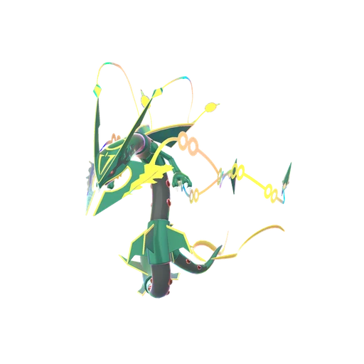 Rayquaza Mega, Front, in Legends: Z-A: Mega Dimension