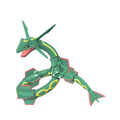 Rayquaza, Front, in Legends: Z-A: Mega Dimension