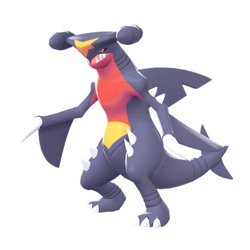 Garchomp, Front, in Legends: Z-A: Mega Dimension