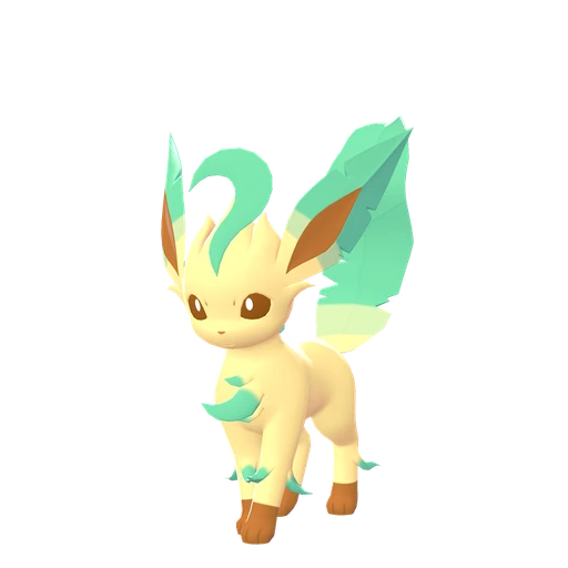 Leafeon, Front, in Legends: Z-A: Mega Dimension