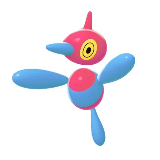 Porygon-Z, Front, in Legends: Z-A