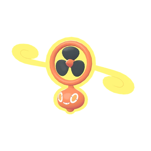 Rotom Fan, Front, in Legends: Z-A: Mega Dimension