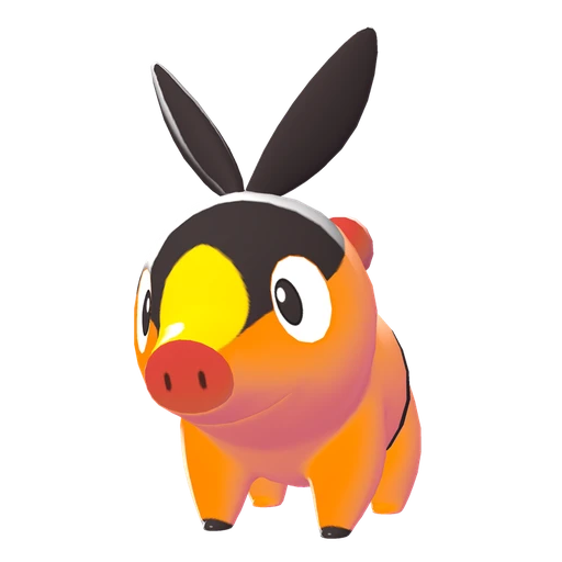 Tepig, Front, in Legends: Z-A: Mega Dimension