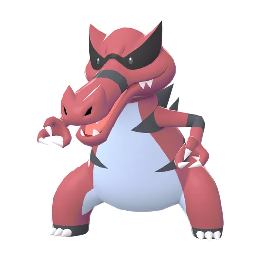 Krookodile, Front, in Legends: Z-A: Mega Dimension