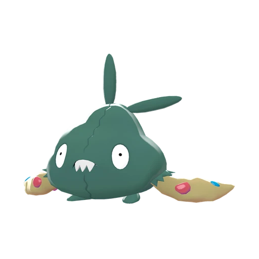 Trubbish, Front, in Legends: Z-A: Mega Dimension