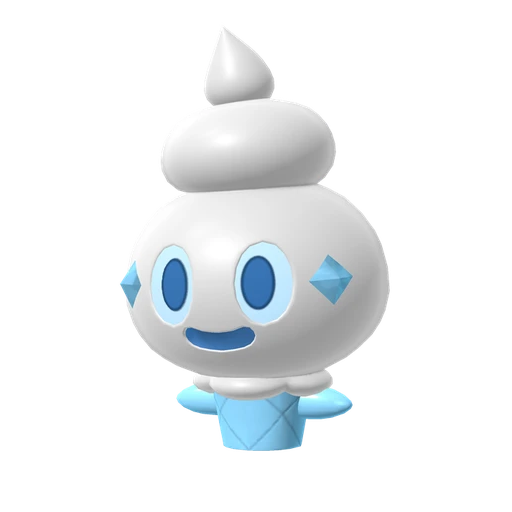 Vanillite, Front, in Legends: Z-A: Mega Dimension