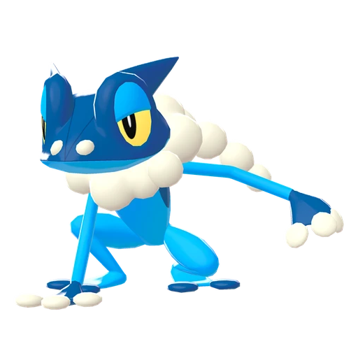 Frogadier, Front, in Legends: Z-A: Mega Dimension