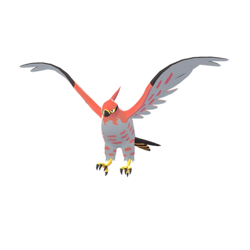 Talonflame, Front, in Legends: Z-A: Mega Dimension