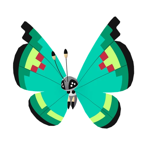 Vivillon Garden, Front, in Legends: Z-A: Mega Dimension