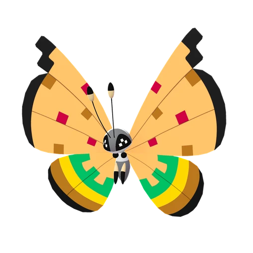 Vivillon High Plains, Front, in Legends: Z-A