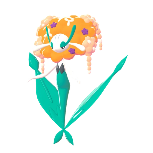 Florges Orange Flower in Legends: Z-A