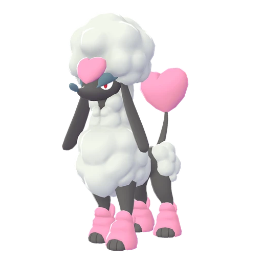 Furfrou Heart Trim, Front, in Legends: Z-A