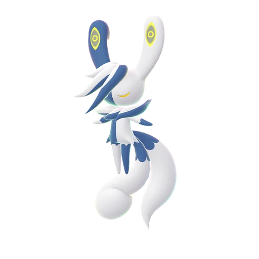 Meowstic Mega (Female), Front, in Legends: Z-A: Mega Dimension