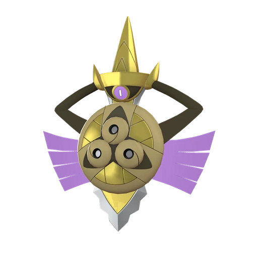 Aegislash Shield Forme, Front, in Legends: Z-A: Mega Dimension
