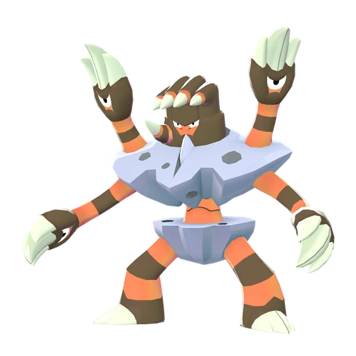 Barbaracle, Front, in Legends: Z-A: Mega Dimension