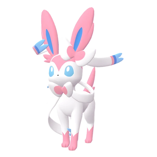 Sylveon, Front, in Legends: Z-A: Mega Dimension