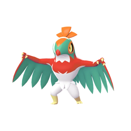 Hawlucha, Front, in Legends: Z-A: Mega Dimension
