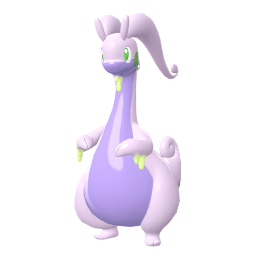 Goodra, Front, in Legends: Z-A: Mega Dimension
