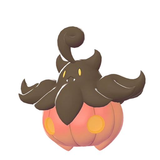 Pumpkaboo Average Size, Front, in Legends: Z-A: Mega Dimension