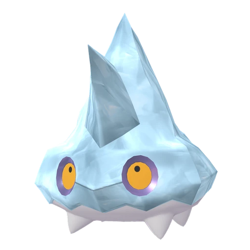 Bergmite, Front, in Legends: Z-A: Mega Dimension