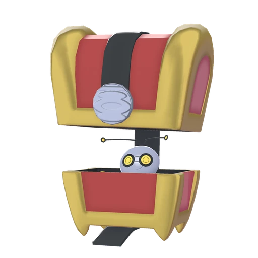 Gimmighoul (Chest Form) artwork