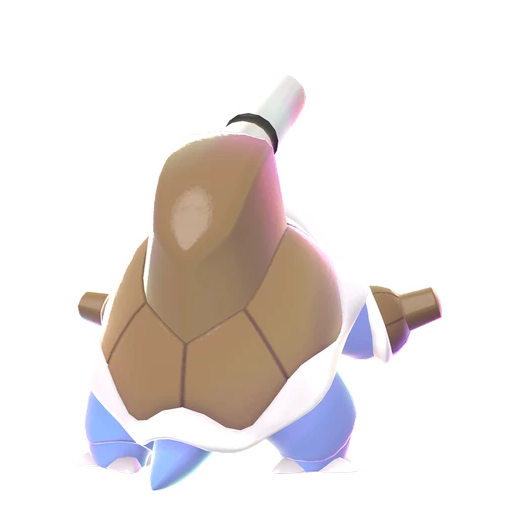 Blastoise Mega, Back, in Legends: Z-A