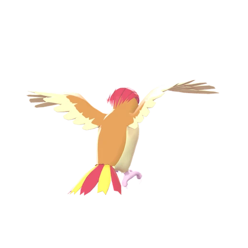 Pidgeotto, Back, in Legends: Z-A: Mega Dimension