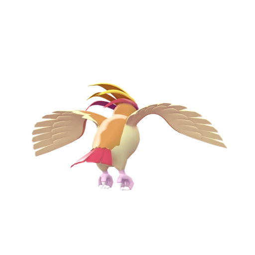 Pidgeot, Back, in Legends: Z-A: Mega Dimension