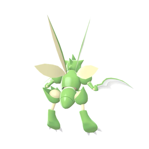 Scyther, Back, in Legends: Z-A: Mega Dimension