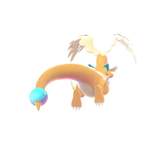 Dragonite Mega, Back, in Legends: Z-A