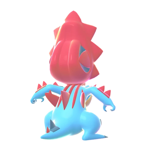 Feraligatr Mega, Back, in Legends: Z-A