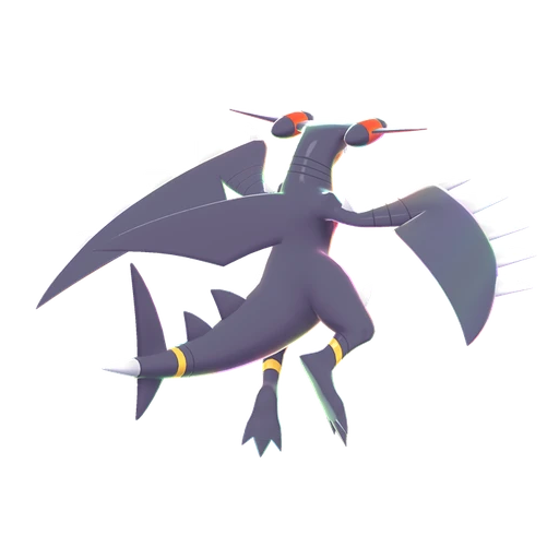 Garchomp Mega Z, Back, in Legends: Z-A: Mega Dimension
