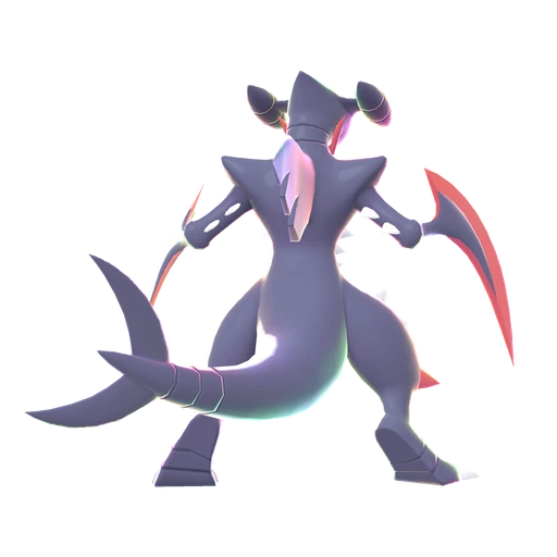 Garchomp Mega, Back, in Legends: Z-A