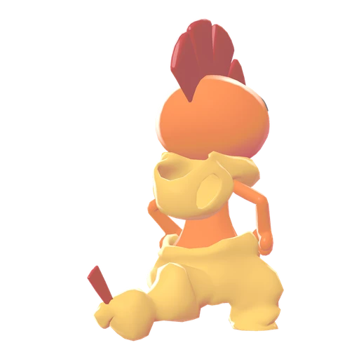 Scrafty, Back, in Legends: Z-A: Mega Dimension