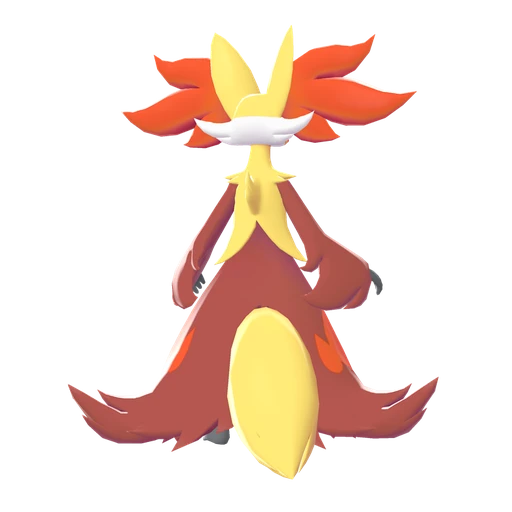 Delphox, Back, in Legends: Z-A: Mega Dimension