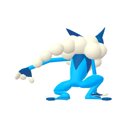 Frogadier, Back, in Legends: Z-A: Mega Dimension